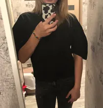 Loose Tops Short-Sleeve White Tshirt Summer Tees Harajuku Vintage Women Cotton Casual