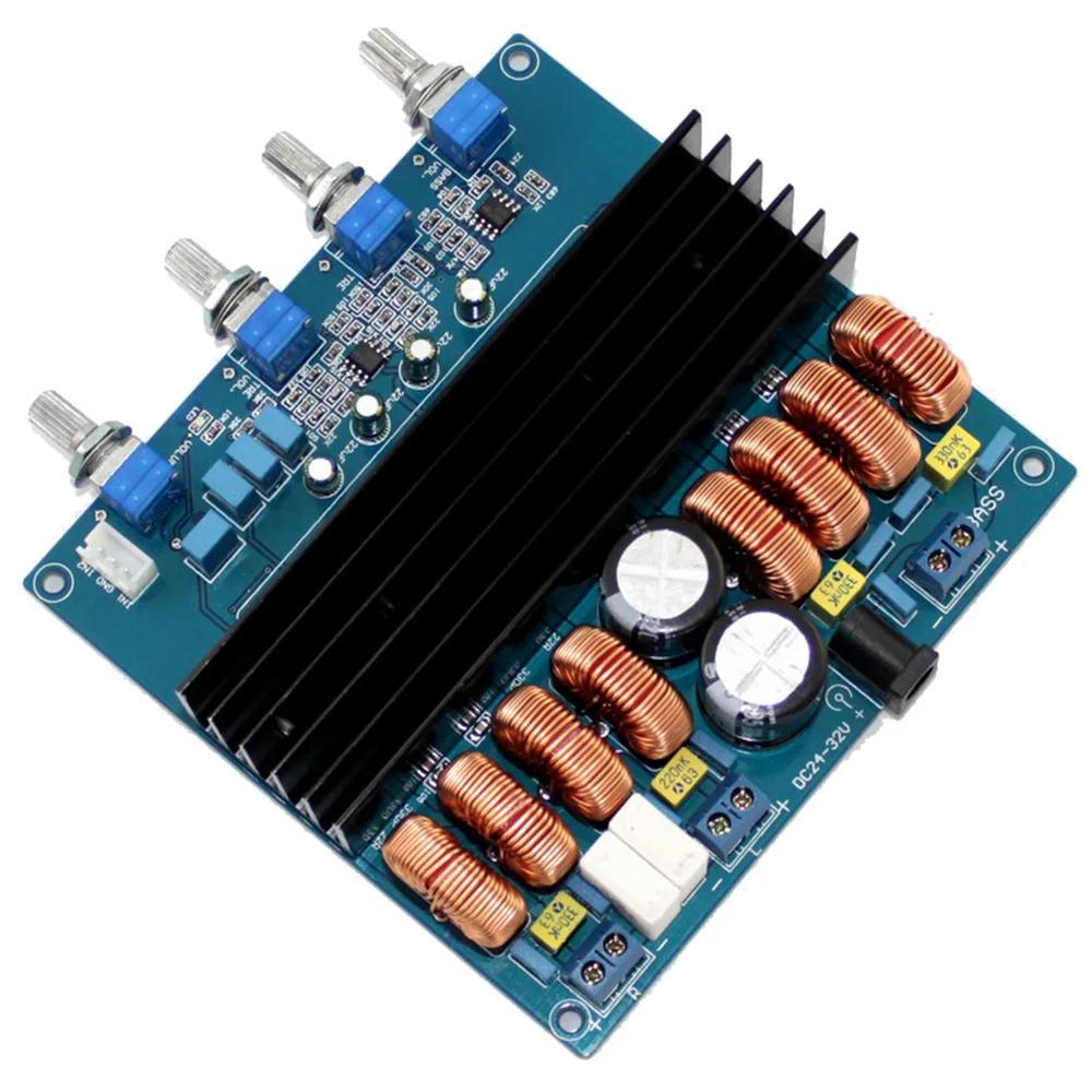 Taidacent двойной BTL Класс D 2,1 Аудио Усилитель TDA7498 2,1 цифровой усилитель мощности 200 Вт+ 100 Вт+ 100 Вт домашний звуковой усилитель