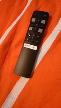Voice-Remote-Control-Rc802v Tcl Tv Original 1 for 65p8s/49s6800fs/49s6510fs/.. BT New