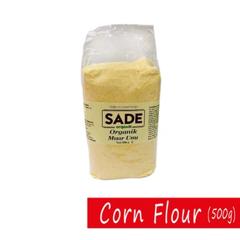 

Organic Corn Flour 500 G Made in Turkey Healthy Food