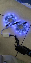 Led-Strip-Light Power-Adapter Music-Controller Bluetooth Flexible 2835 Rgb 5050 12V 10M