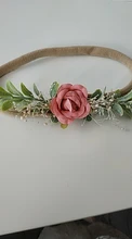 Flores recién nacido niña diadema elástica Nylon infantil turbante diadema para niñas accesorios para el cabello accesorios de fotografía