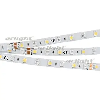 018325 Лента RT6-5050-60 24V RGB-White 2x(300 LED) ARLIGHT