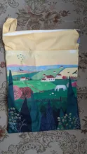 Elinfant-bolsa húmeda con impresiones digitales, bolsa de pañales seca con dos bolsillos y Asa de tela, 30x40CM, venta al por mayor, story of seasons