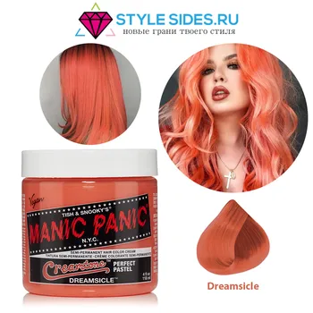 

Manic Panic hair dye, Manic Panic Dreamsicle teracoth 118 ml.
