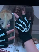 Guantes de ciclismo para niños, protección suave, para deportes al aire libre, bicicleta, medio dedo