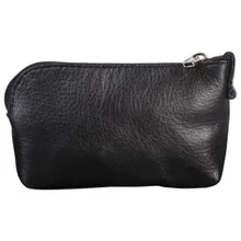 Fabula ключница натуральная кожа KL 16 MN-BL черный цвет объемная форма