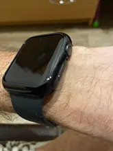 Para carcasa de reloj Apple 44mm 40mm Watch cuero, iWatch 42mm 38mm amortiguador suave TPU Protector apple watch Serie 6 5 4 3 SE Accesorios