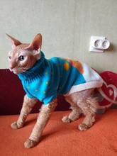 Pet Cat Reindeer Sweater Winter Warm Cat Clothes for Cats Kedi Outfit katten Clothing