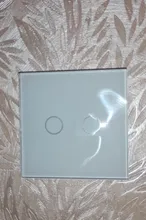 Glass-Panel Switch Power-Sensor Wall Crystal Livolo Eu Led-Backlight 2-Gang Standard