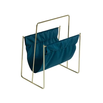 

Magazine rack Brass Velvet (40 X 26 x 48 cm)