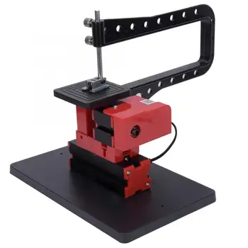 

Free Shipping Mini Bow Arm Jigsaw DIY Wood Lathe Power Tool 20000rpm 110-240V Over Current Voltage Heat Protection Power Tool