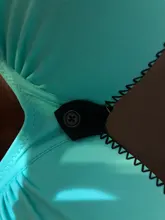 ESSV-bañador rojo de realce, conjunto de bikini de talla grande para mujer, traje de baño sexy acolchado con correa ajustable, bikinis bordeados, ropa de baño de verano