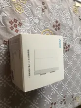 Aqara-Interruptor de luz inteligente para el hogar, switch de triple botón con control remoto inalambrico, clave, cable de fuego neutro y conectividad ZiGBee con aplicación Smart home para Mijia