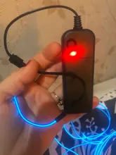 Tape Rope-Tube Shoes Neon-Light Car-Decor El-Wire Aa-Controller Waterproof Led Flexible