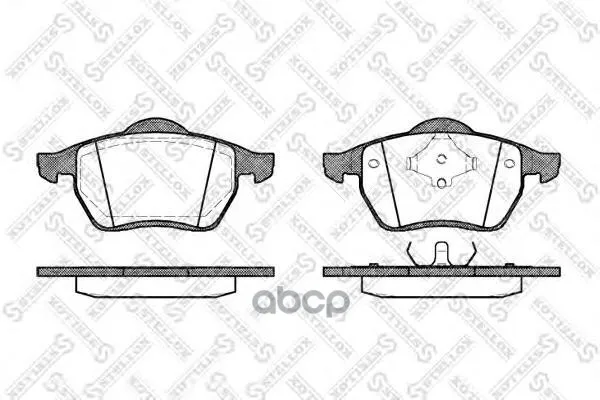 401 000b-Sx_колодки Дисковые П.! С Антискр. Пл Vw Sharan, Ford G