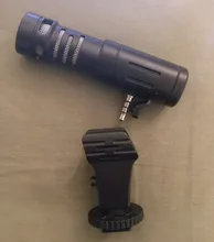 MAMEN-micrófono portátil para teléfono, Mini cámara de vídeo con condensador de 3,5mm para entrevista, para iPhone, Samsung