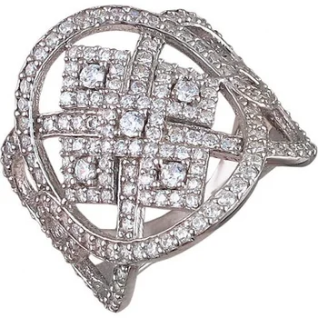 

Esthete ring with cubic zirconia