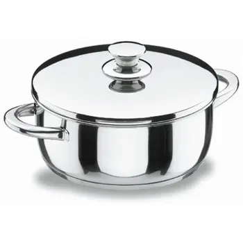 

CACEROLA 26CM with lid diffuser background IND INOX VITROCOR LACOR