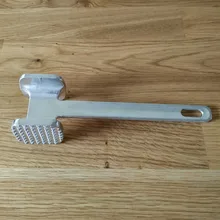 Ablandador de carne de alta calidad, herramientas para carne, carne, pollo, martillo, aluminio, Metal, mazo, herramientas de cocina