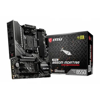 

MSI MAG B550M Mortar AM4 Micro ATX AMD B550 socket