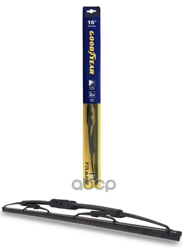 Щетка Стеклоочистителя Каркасная Frame 410 Мм(Всесезонная, 3 Переходника) GOODYEAR арт. GY000316