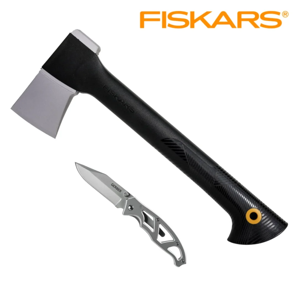 Топор универсальный FISKARS Solid A6 + Складной нож Gerber Paraframe 1057911 |