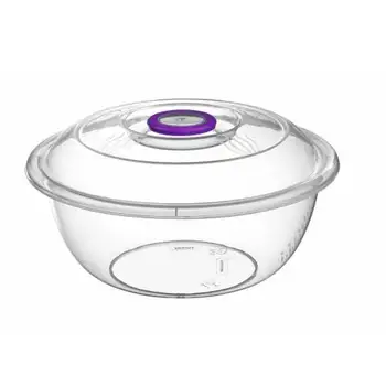 

Plastic Cover Basin Transparent 12 liter