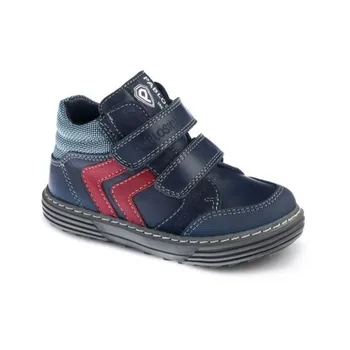 

Boots for boy leather neck textile Pablosky