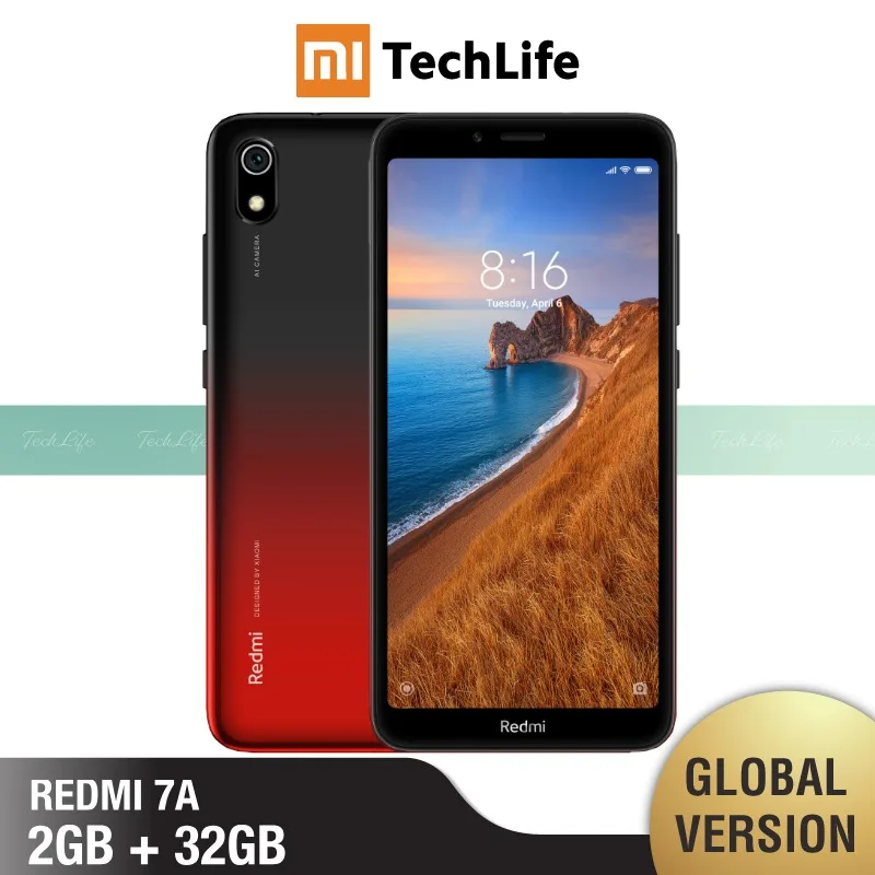 Глобальная версия Redmi 7A 32 Гб ROM 2 Гб RAM(Совершенно /запечатанный) redmi 7a, redmi7a