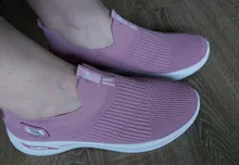 ZUZI-zapatillas de deporte de malla para mujer, zapatos deportivos de suela blanda a la moda, de comercio exterior, informales, para mamá, primavera 2021
