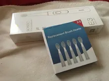 Cepillo de dientes eléctrico Seago Sonic SG-551 con reemplazo de cabezales de cepillo 4 modos de limpieza una operación clave sónico vibración cepillo resistente al agua