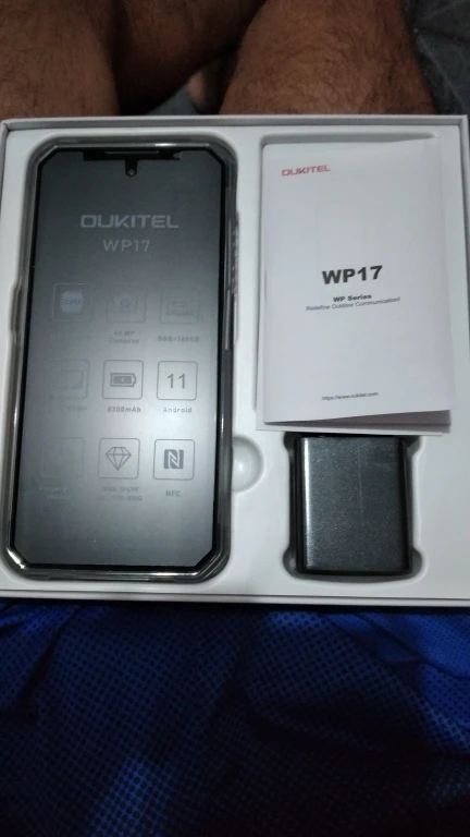 Oukitel WP17 Rugged Smartphone 8GB+128GB 6.78“FHD+ 8300MAH Android 11 Mobile Phone 64M+16M NFC Cell Phone