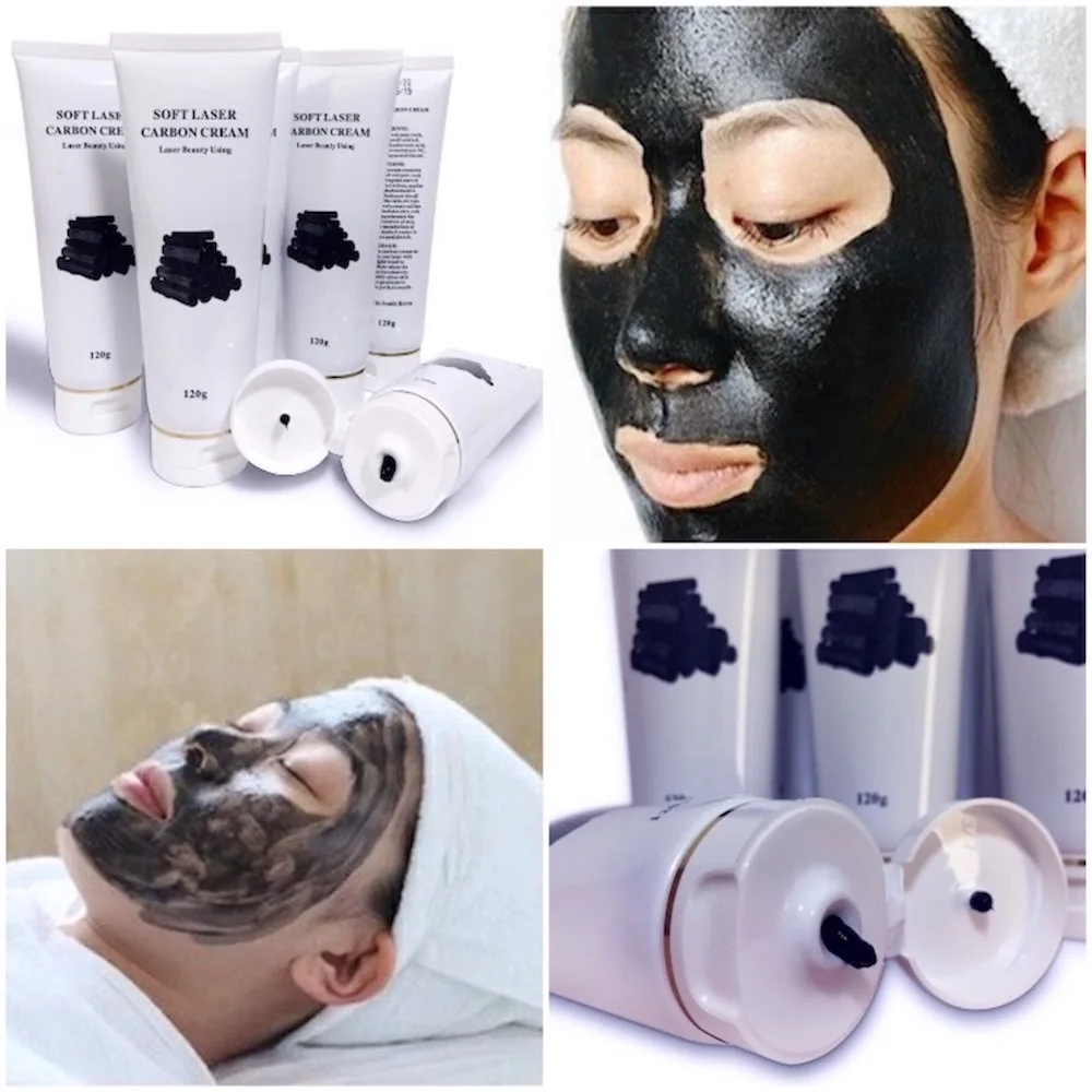 Laser Carbon Cream Good Quality Powder Carbon Gel for Nd yag Laser Skin Deep Clean Facial Rejuvenation