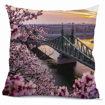 

9158sh pillowcase matrenin Posad 'Brooklyn most' 39*39 cm