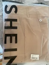 Aonibeier elegante carrera pantalón Oficina dama Pantalones rectos de cintura alta cinturón Casual de la longitud del tobillo de las mujeres traje de pantalones bolsillos Sashes