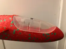 Avión de espuma grande de 50CM para niños, planeador de mano, lámpara de avión inercial, EPP, lanzamiento al aire libre, diversión, juguetes para niños, regalo
