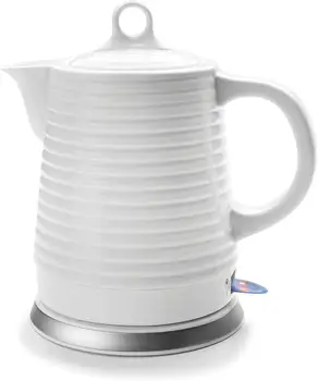 

Lacor - 69276 - Hervidor De Agua eléctrico Ceramico 1,30 Litros 1500w - Blanco