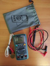 RICHMETERS 102 Multímetro 6000 cuenta con luz de Fondo AC/DC Del Amperímetro Del Voltímetro Del Ohmio Frecuencia Temperatura del Diodo