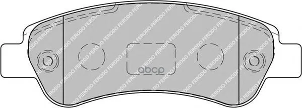 Колодки Тормозные Citroen Jumper/Fiat Ducato/Peugeot Boxer(250) 06- Задние Ferodo Fvr1927 Ferodo арт. FVR1927