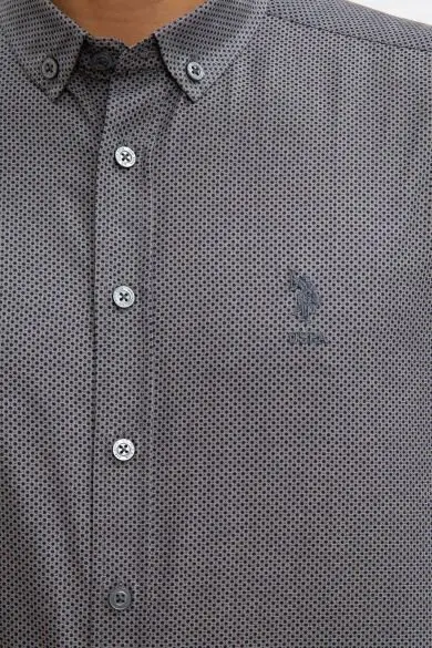 U.S. POLO ASSN. Мужской тканый гомлек - Цвет: Серый