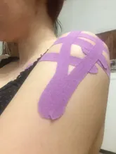 KoKossi-Cinta de kinesiología para alivio del dolor muscular, Vendaje deportivo de algodón elástico, cinta para lesiones de tensión, rodilla