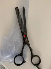 Thinning Shears Scissors Hair-Clipper 440c-Barber Big-Cutting Professional Japan Black