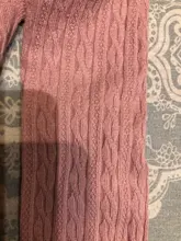 YWHUANSEN-pantimedias para niños de punto para primavera y otoño, medias de doble aguja de algodón para niñas, ropa de invierno con animales