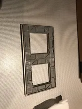 Double-Glass-Panel Wall-Switch Livolo Pearl White Luxury Crystal for 