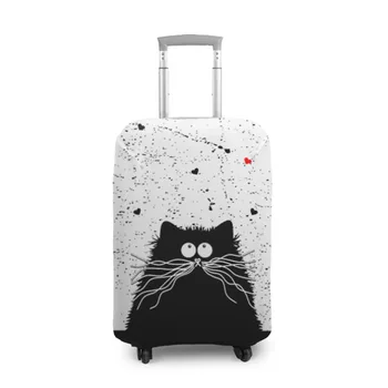 

Suitcase cover 3D cat