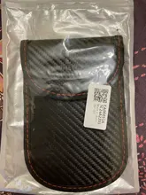 Caja bloqueadora de señal de llave de coche, Faraday Cage Fob Pouch, bolsa de bloqueo RFID sin llave