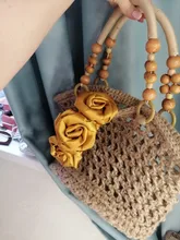 1 Uds., 46cm, correa de plástico para bolso de madera con cuentas, Asa de correa para bolso DIY, correa de hombro de repuesto