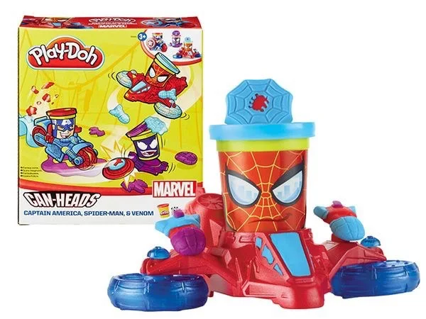 PLAY-DOH. Транспортные средства героев Марвел в ассортименте