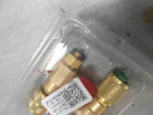 Válvula de seguridad R410A R22 para aire acondicionado, conector de acoplamiento rápido para climatizador, 2 uds.